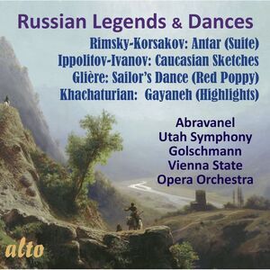 Utah Symphony Orchestra / Abravanel,Maurice - Russian Legends & Dances  COMPACT